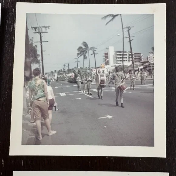 Honolulu Hawaii Vintage Photos Lot Of 9 King Kamehamaha Day Parade 1966 - Picture 8 of 11